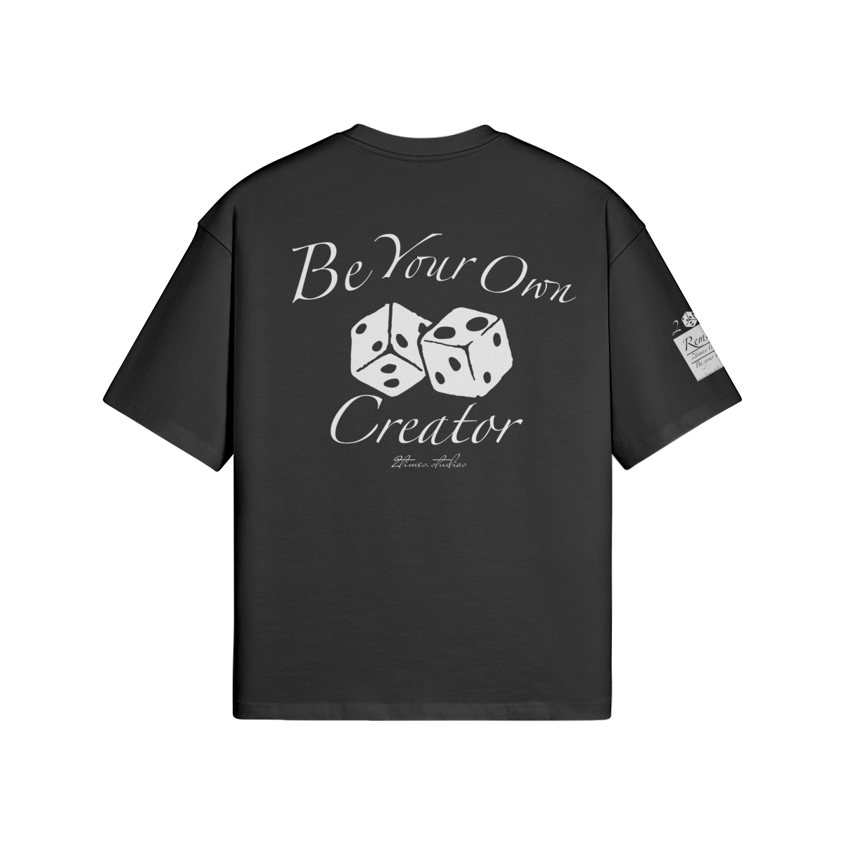 "Be your own creator" tee black