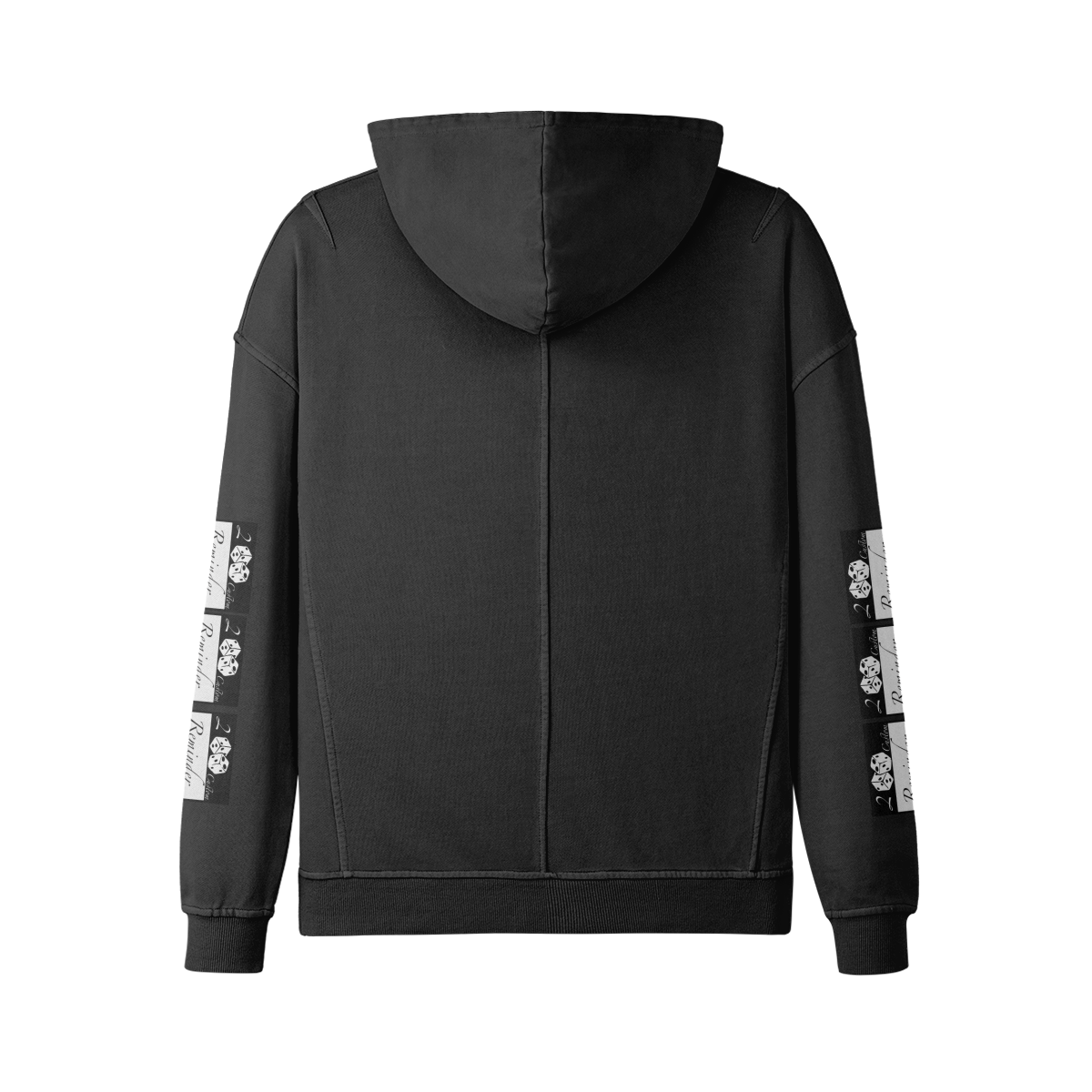 "Be your own creator" turtleneck hoodie